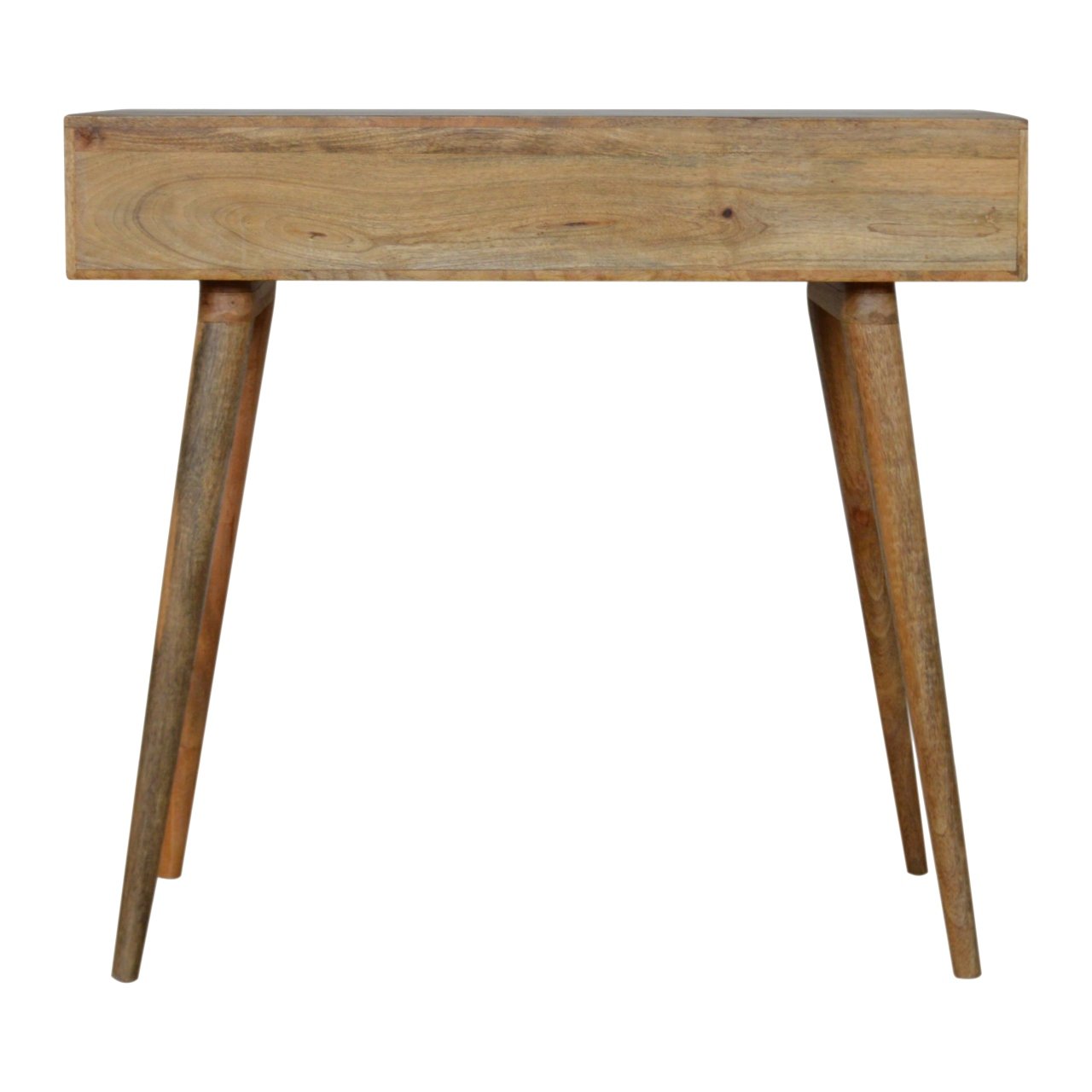 Tile Carved Writing Desk with Open Slot