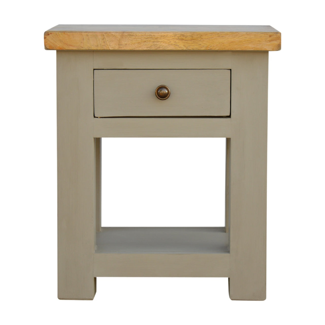 Trackwood one drawer table