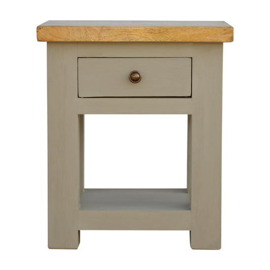 Trackwood one drawer table