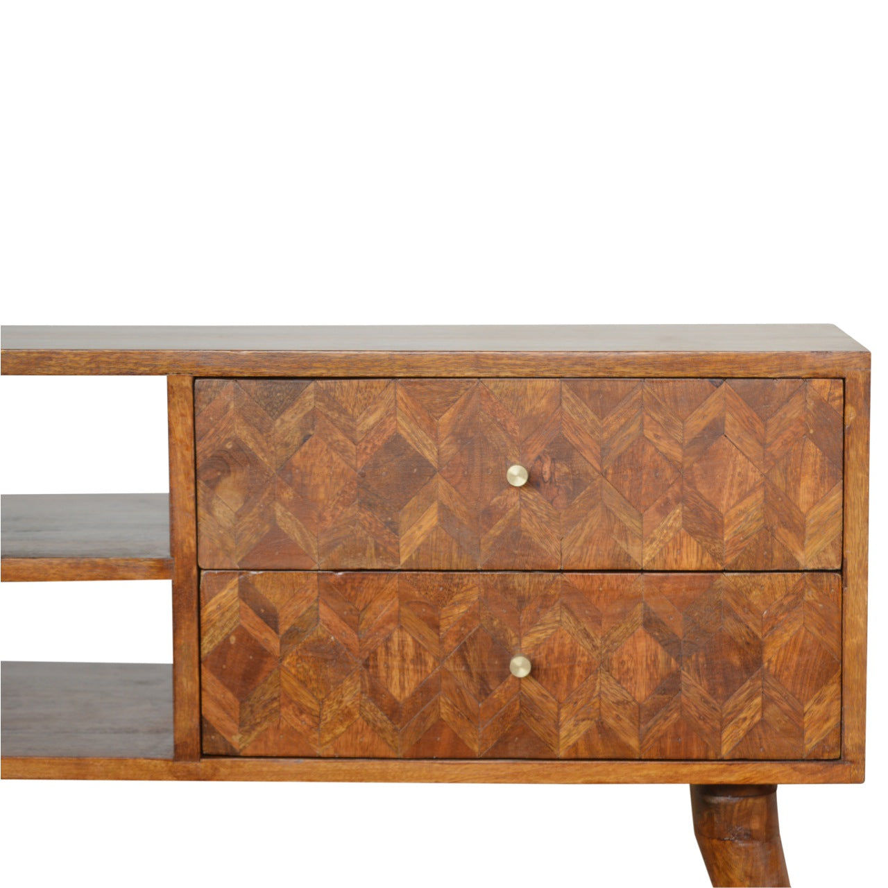 Assorted Chestnut Media Unit