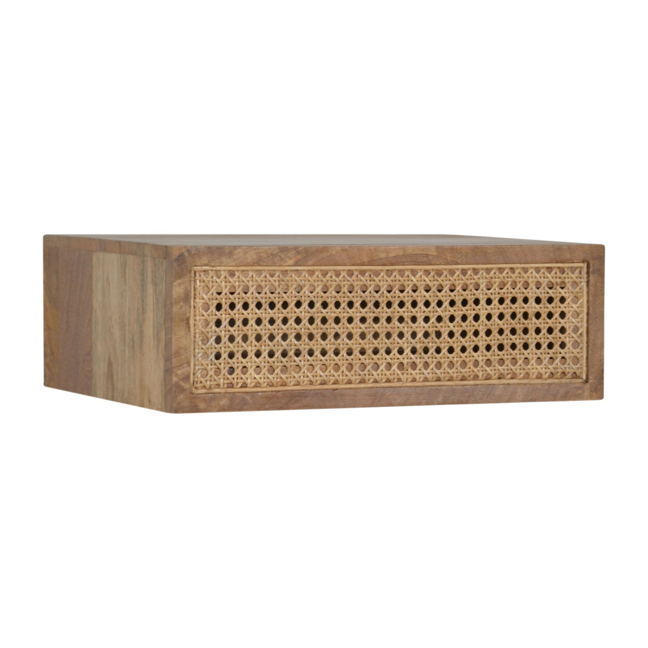 Wall Mounted Ratten Bedside