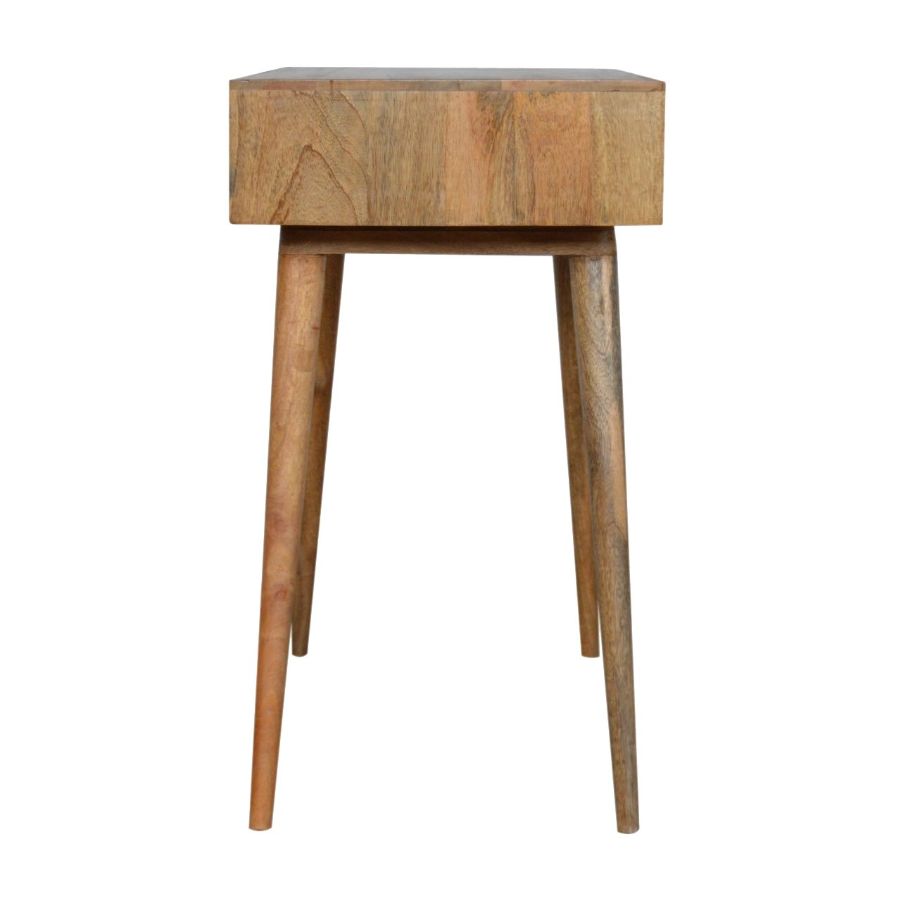 Tile Carved Writing Desk with Open Slot