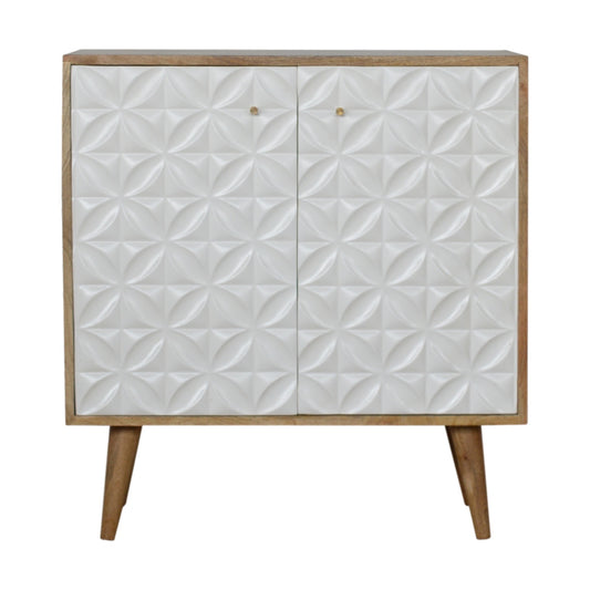 Daisy Carved Cabinet