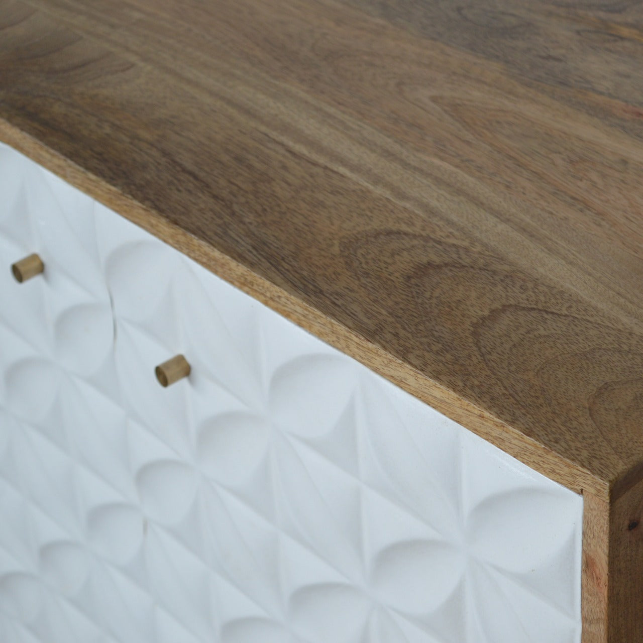Daisy Carved Cabinet