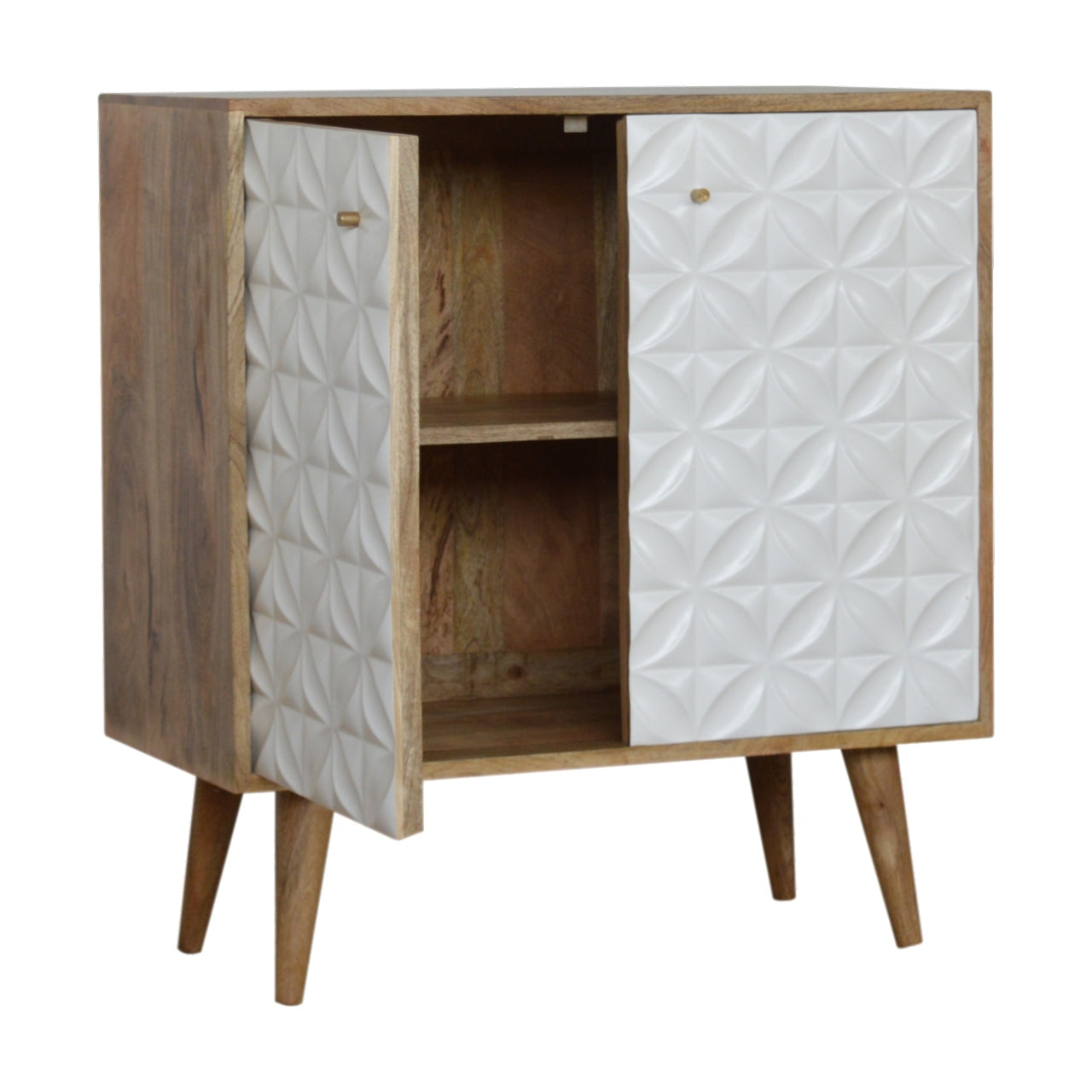 Daisy Carved Cabinet